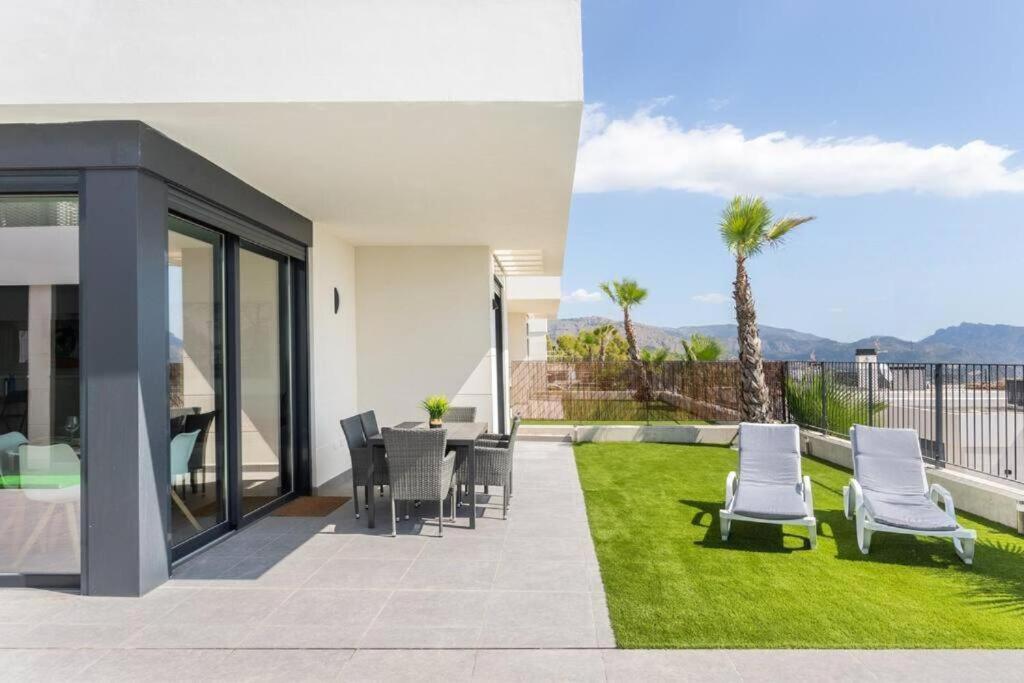 Casa Con Piscina Privada Polop Exterior foto