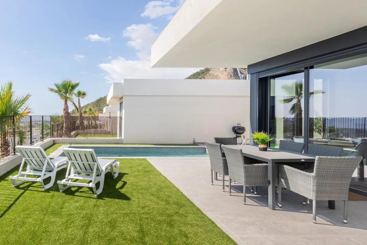Casa Con Piscina Privada Polop Exterior foto